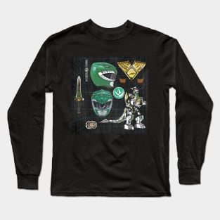 Green Power Weapons Long Sleeve T-Shirt